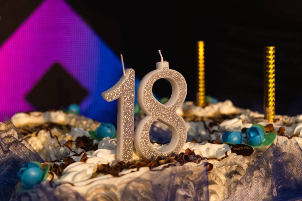 torte 18 anni